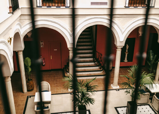 patio desde balcon Hotel Palacio de San Fernando